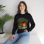 Susegad Club Tropical Sunset Crewneck Sweatshirt