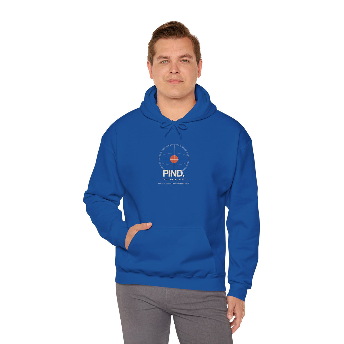 PIND. Minimalist Basketball Graphic Hoodie