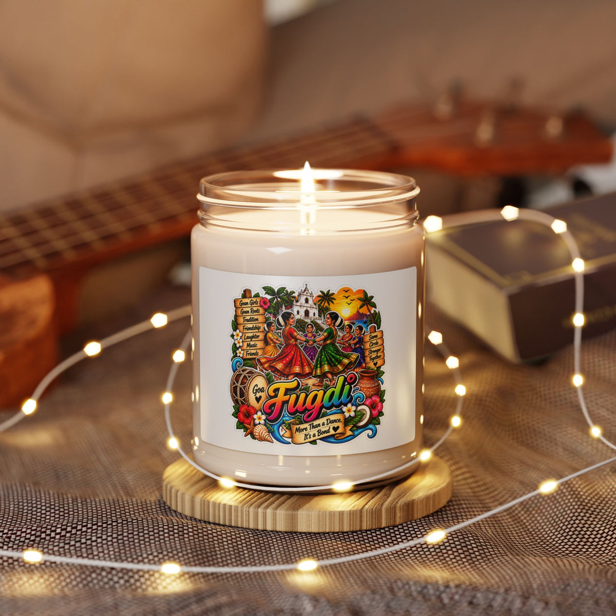 Goemcho Swag | Goan Heritage 9oz Scented Soy Candle