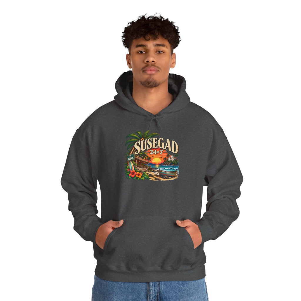 Susegad 24x7 Tropical Sunset Hoodie