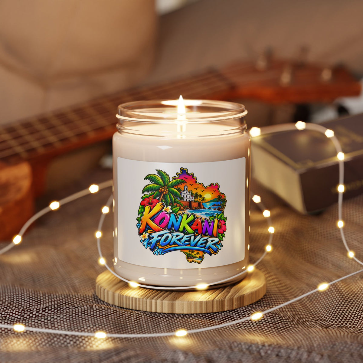 Konkani Forever Goan Heritage 9oz Scented Soy Candle