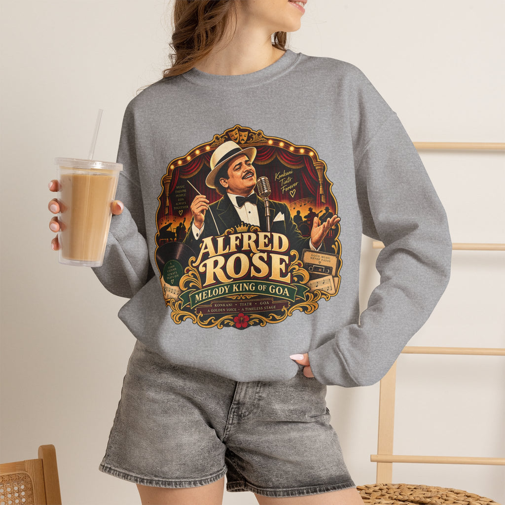Alfred Rose Vintage Jazz Crewneck Sweatshirt
