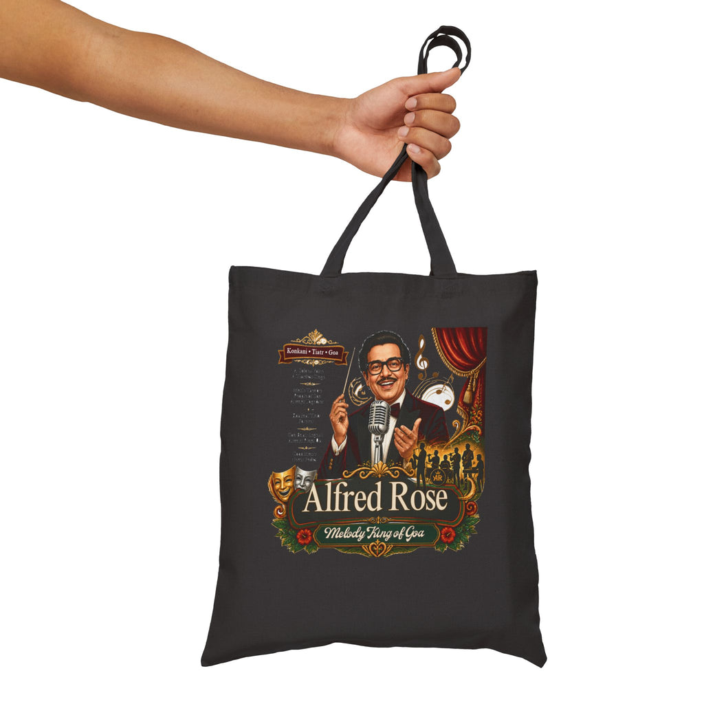 Alfred Rose Vintage Music Canvas Tote | Goa