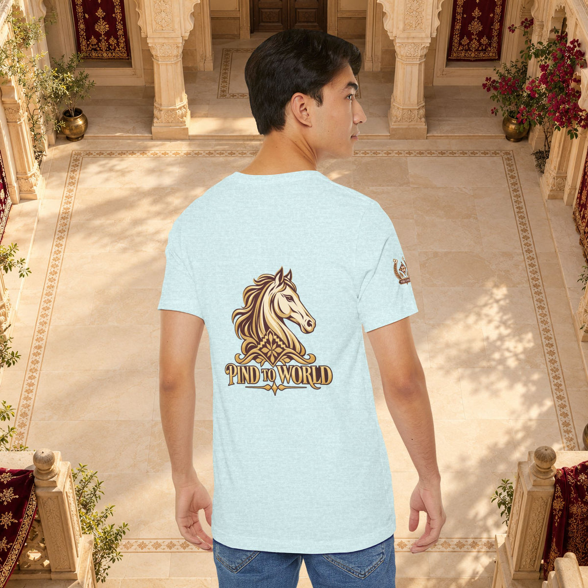 Pind to World Horse Graphic Tee
