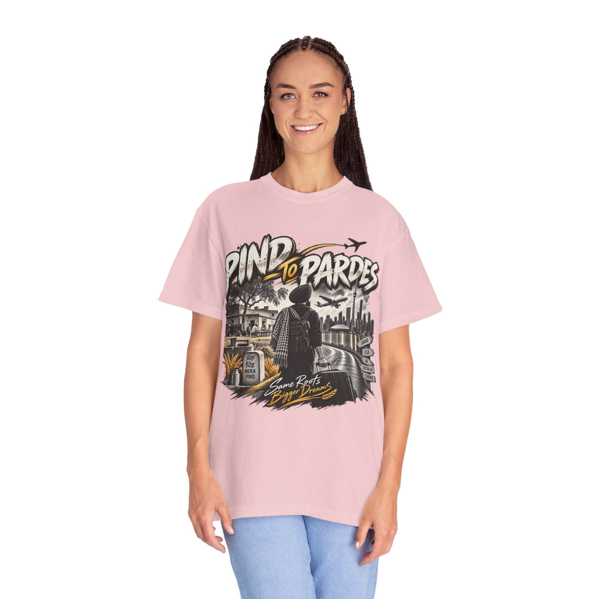Pindo to Pardes Travel Graphic T-Shirt