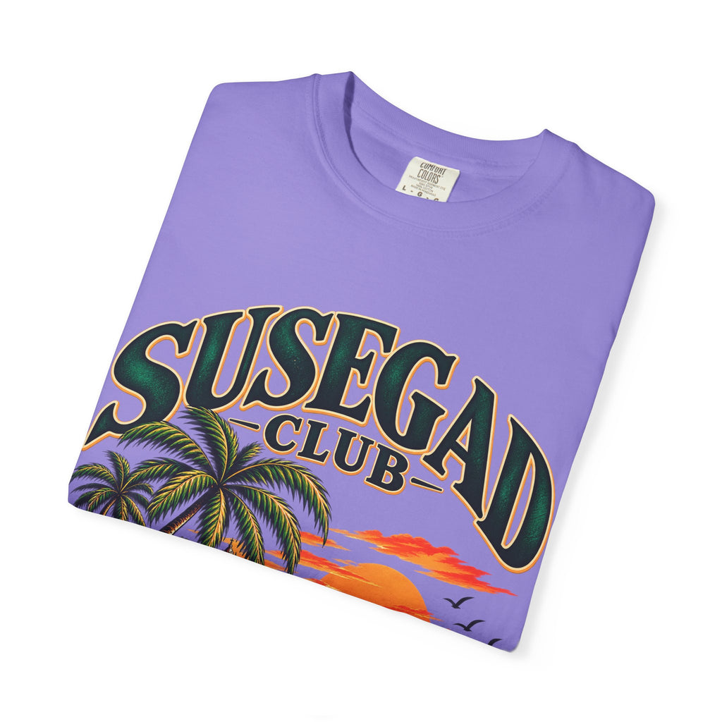 Susegad Club Sunset Beach Garment-Dyed T-Shirt