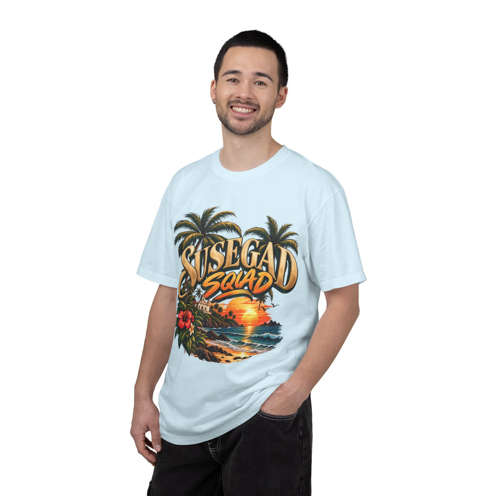 Susegad Squad Sunset Garment-Dyed T-Shirt