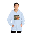 Susegad Squad Hoodie | Tropical Goan Sunset Graphic