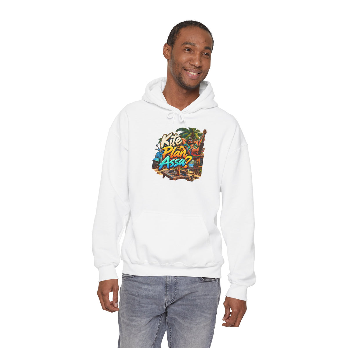 Kite Plan Assa? | Goan Heritage Heavy Blend Hoodie — Hammock Edition
