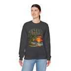 Susegad Club Tropical Sunset Crewneck Sweatshirt
