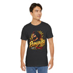 Punjabi Born to Stand Out Graphic T-Shirt | Turban Portrait Tee