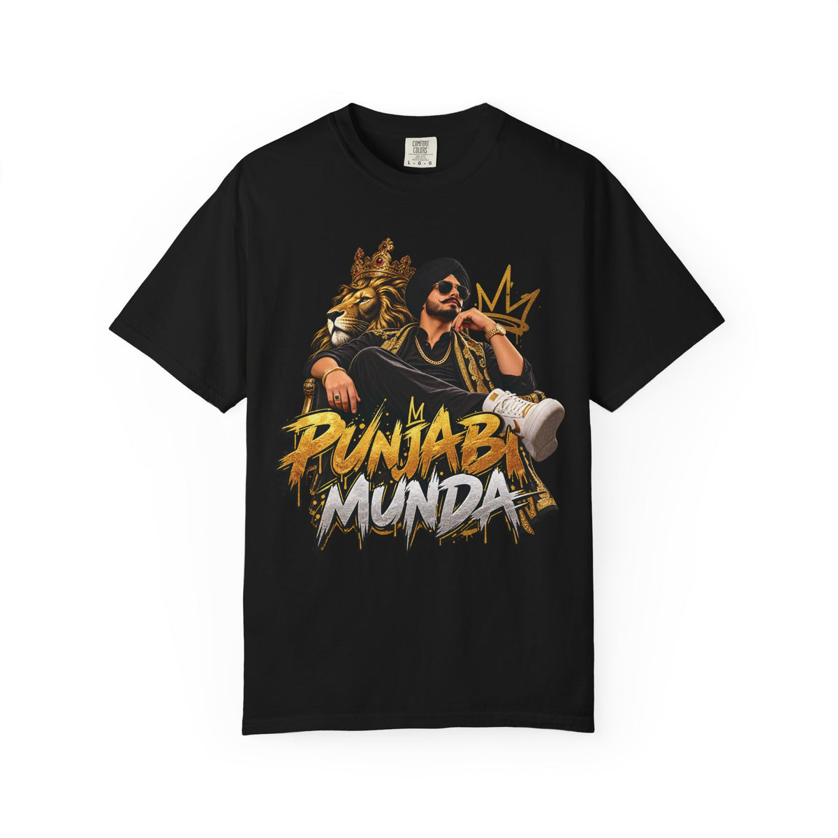 Punjabi Munda Graphic T-Shirt | Punjabi Pride Streetwear Tee