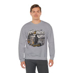 Pind to Pardes Punjabi Diaspora Crewneck Sweatshirt | Travel Art