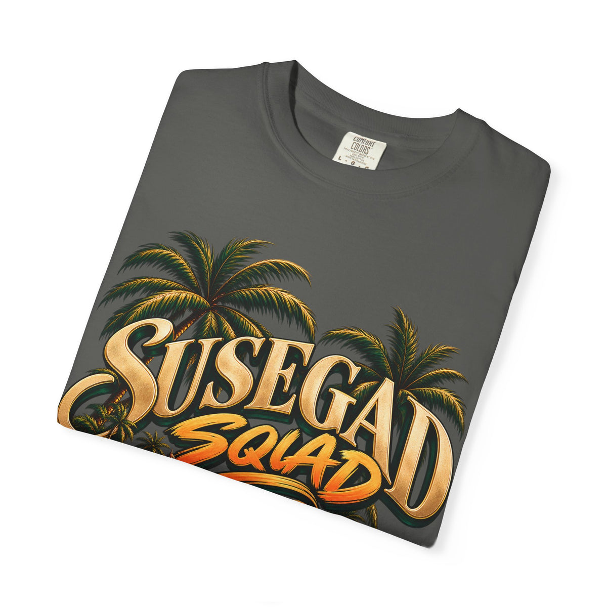 Susegad Squad Sunset Garment-Dyed T-Shirt