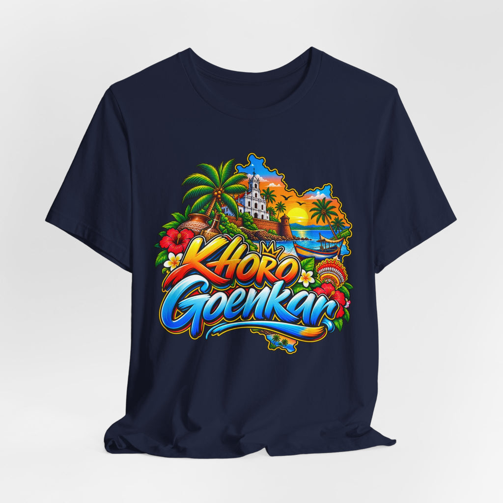 Khoro Goenkar | Goan Heritage Jersey T-Shirt