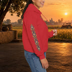 Bohemian Folk Art Drum Hoodie