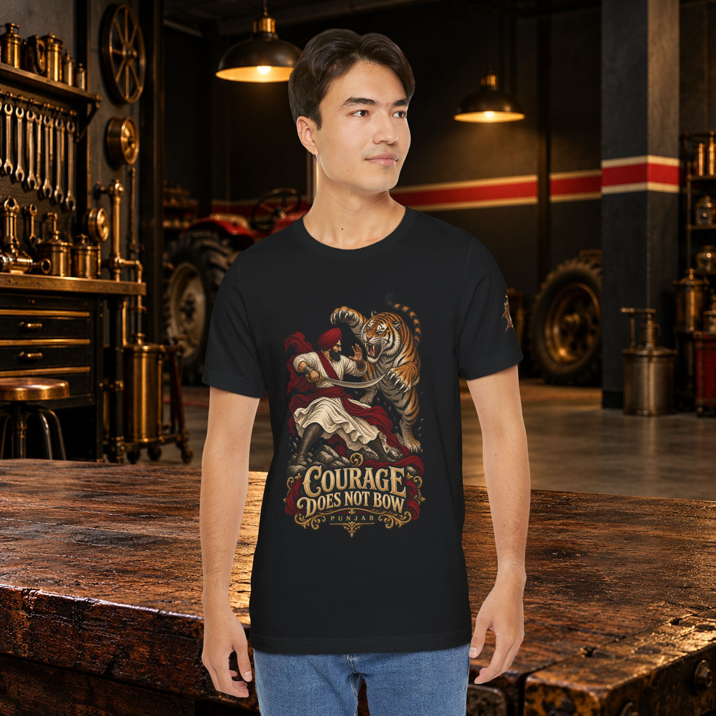 Nidar Viking Tiger Graphic T-Shirt