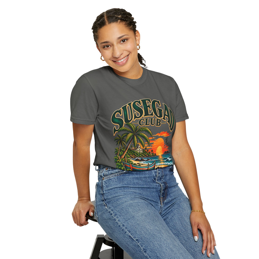 Susegad Club Sunset Beach Garment-Dyed T-Shirt