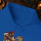 NIDAR Tiger and Bear Graphic Hoodie