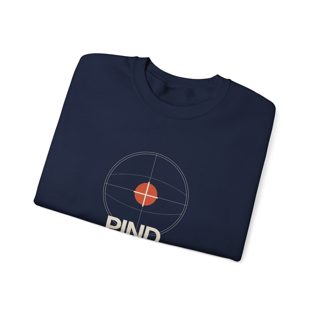Minimalist 'PIND' Logo Crewneck Sweatshirt