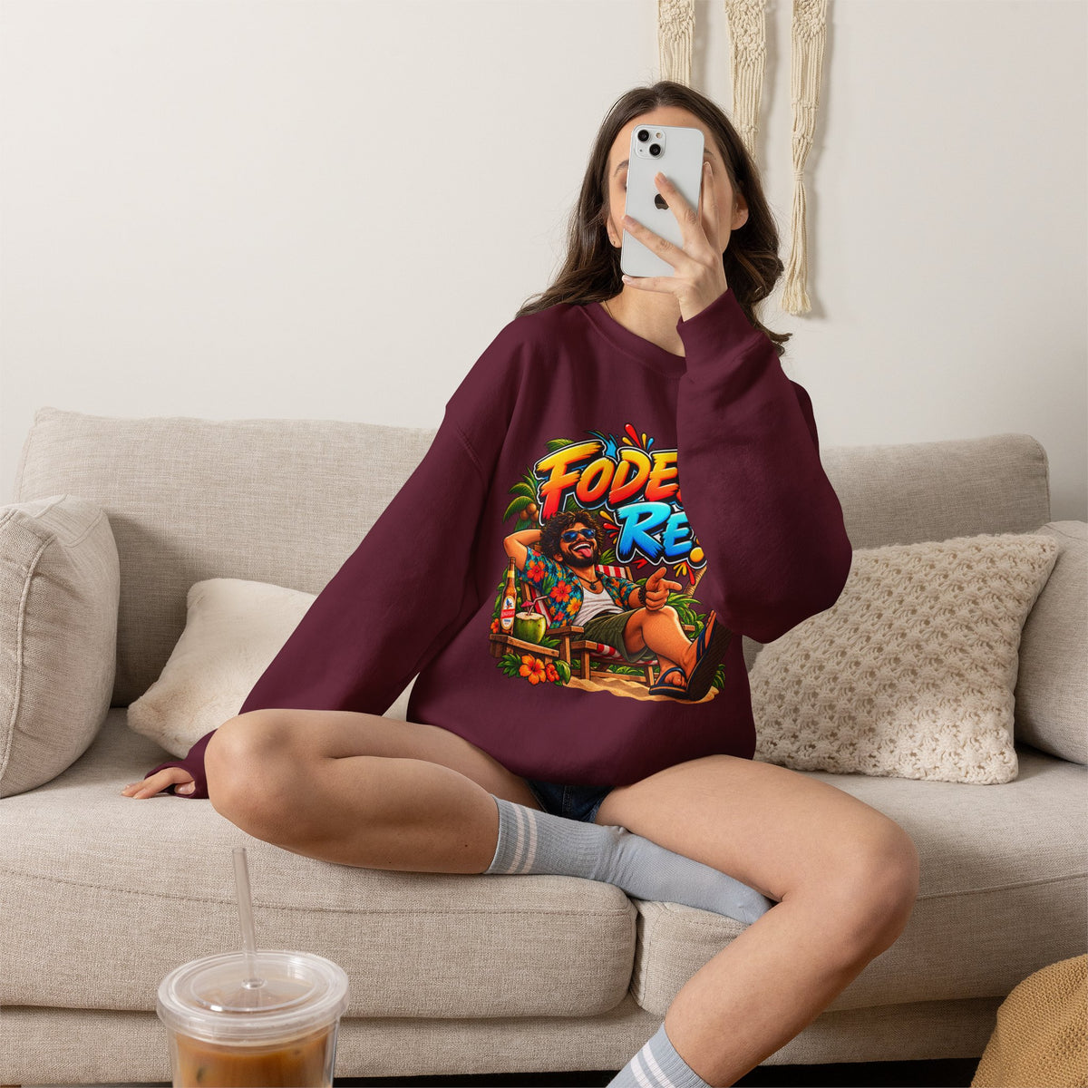 Fodela Re? | Goan Heritage Crewneck Sweatshirt