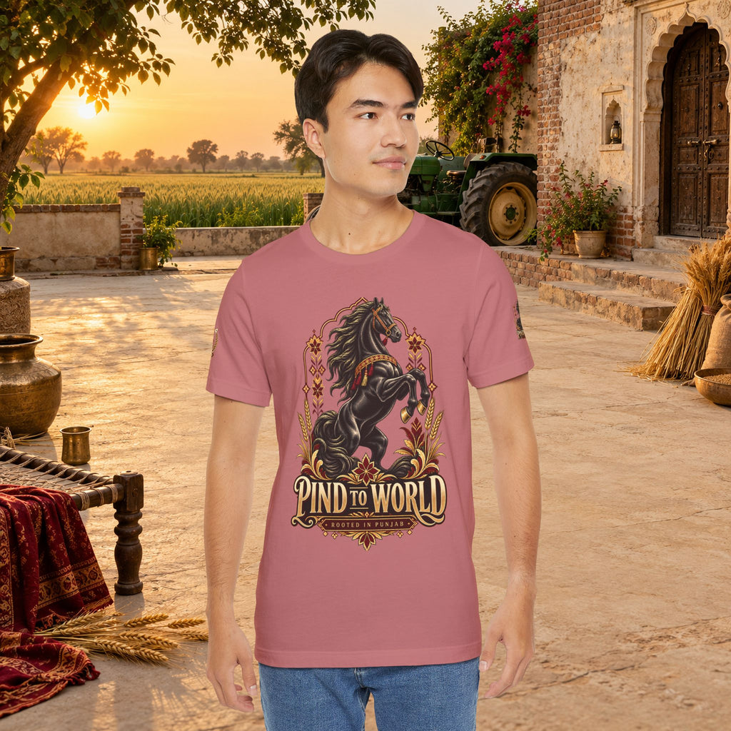 Pind to World Horse Graphic Tee