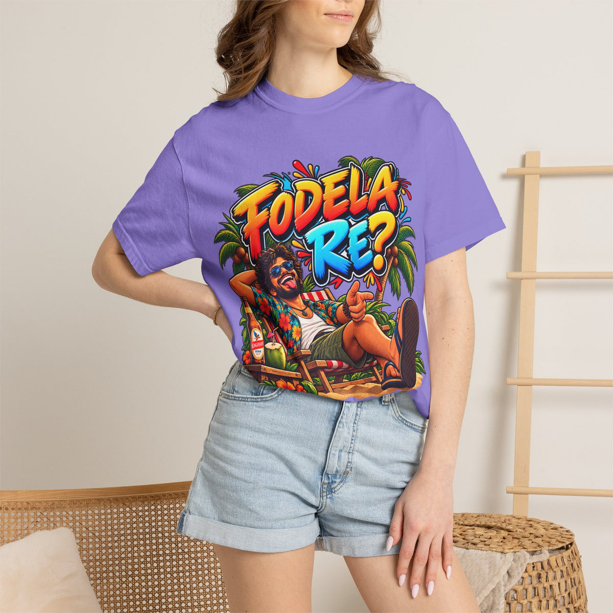 Fodela Re? | Goan Heritage Garment-Dyed T-Shirt