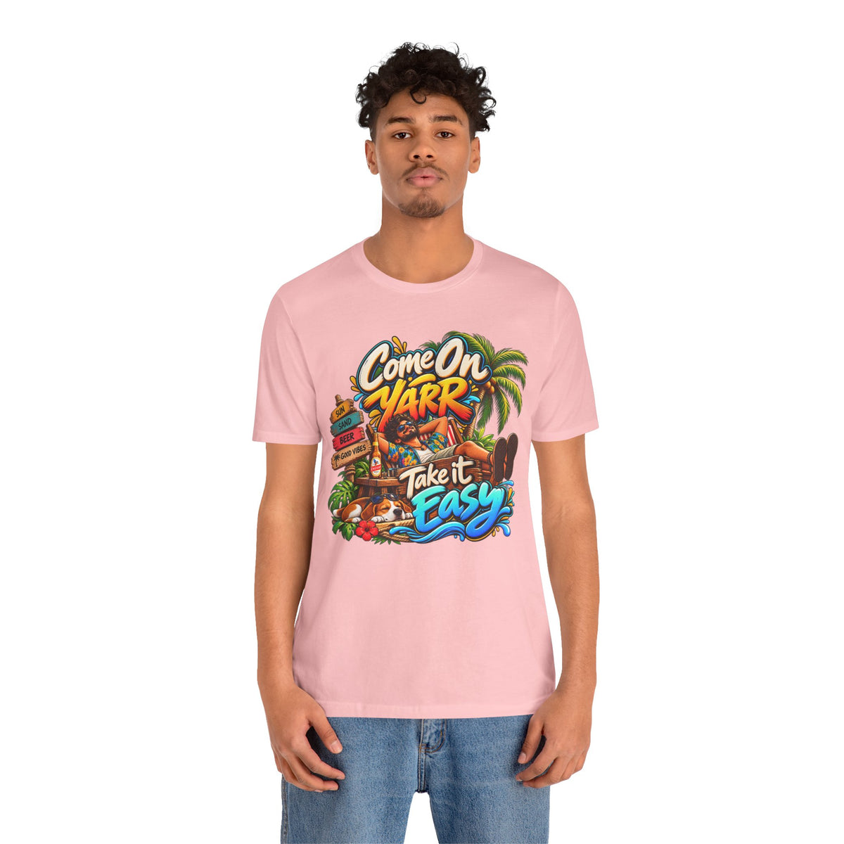 COME ON YARR / TAKE IT EASY Jersey T-Shirt