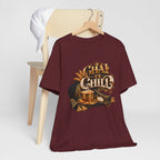 Chai Te Chilli T-Shirt — Vintage Indian Tea Design