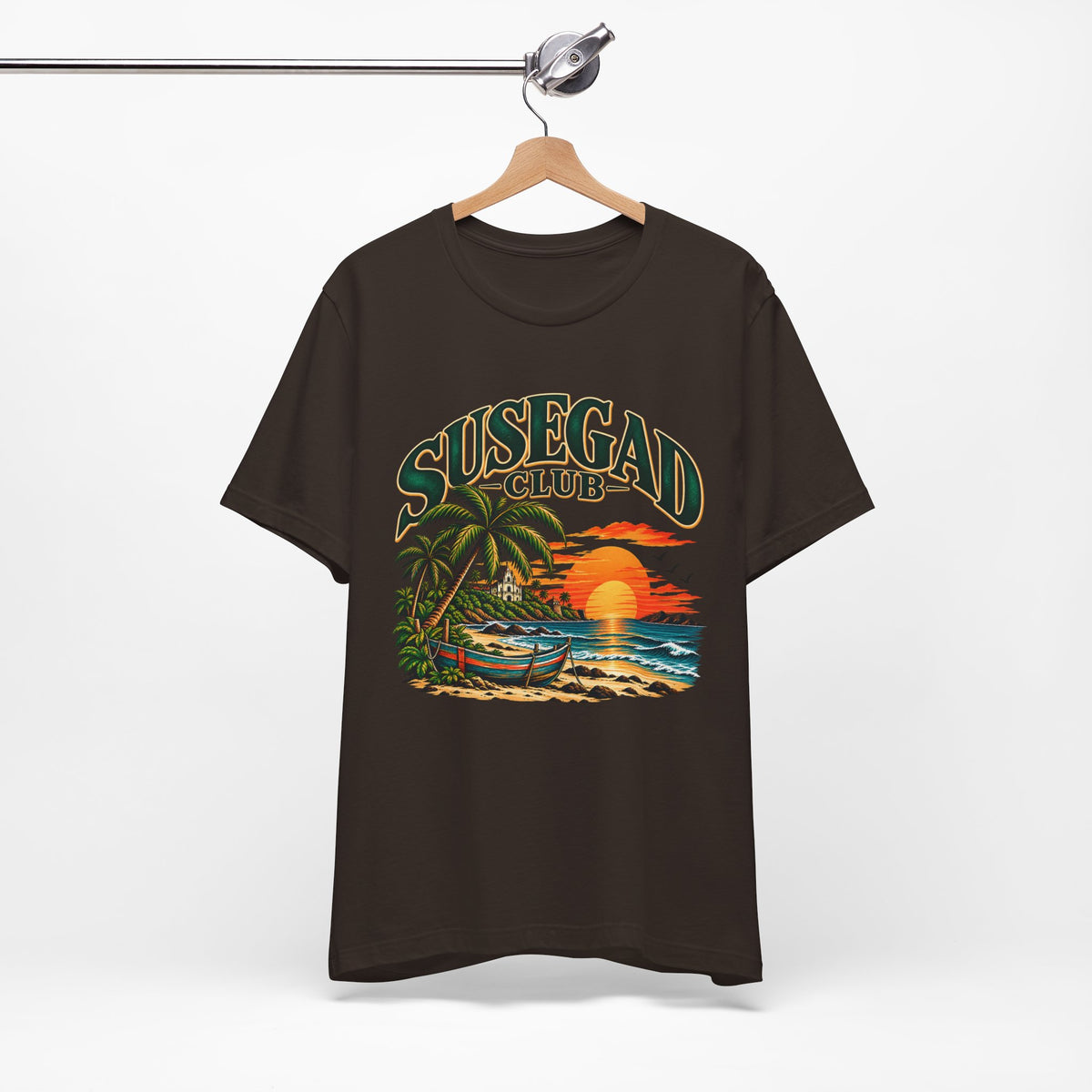 Susegad Club Sunset Beach Jersey T-Shirt