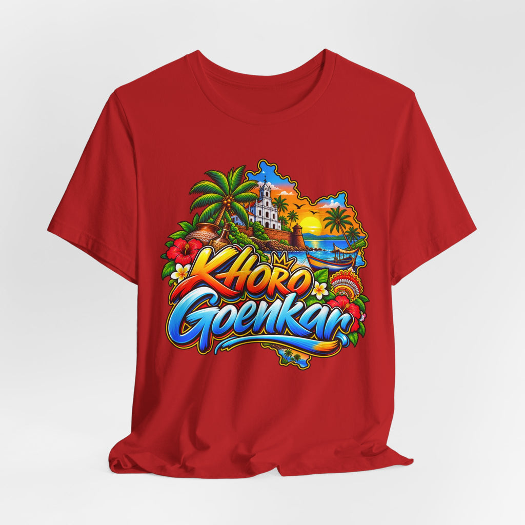 Khoro Goenkar | Goan Heritage Jersey T-Shirt