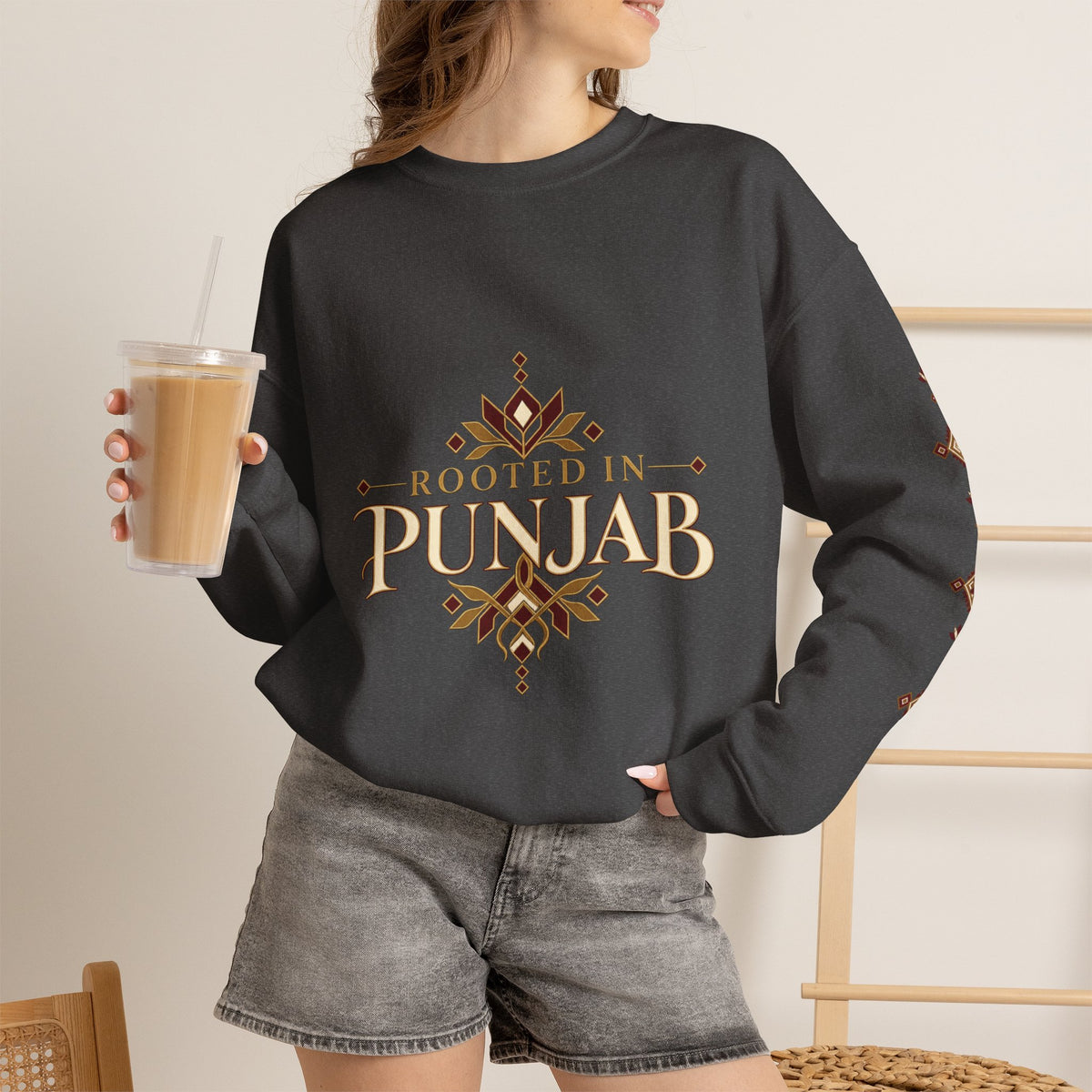 Rooted in Punjab Heritage Crewneck Sweatshirt