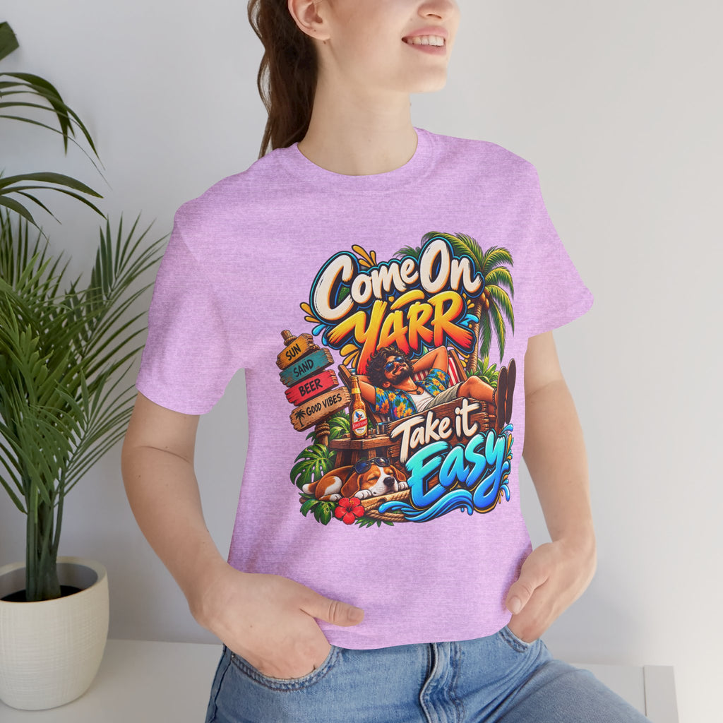 COME ON YARR / TAKE IT EASY Jersey T-Shirt