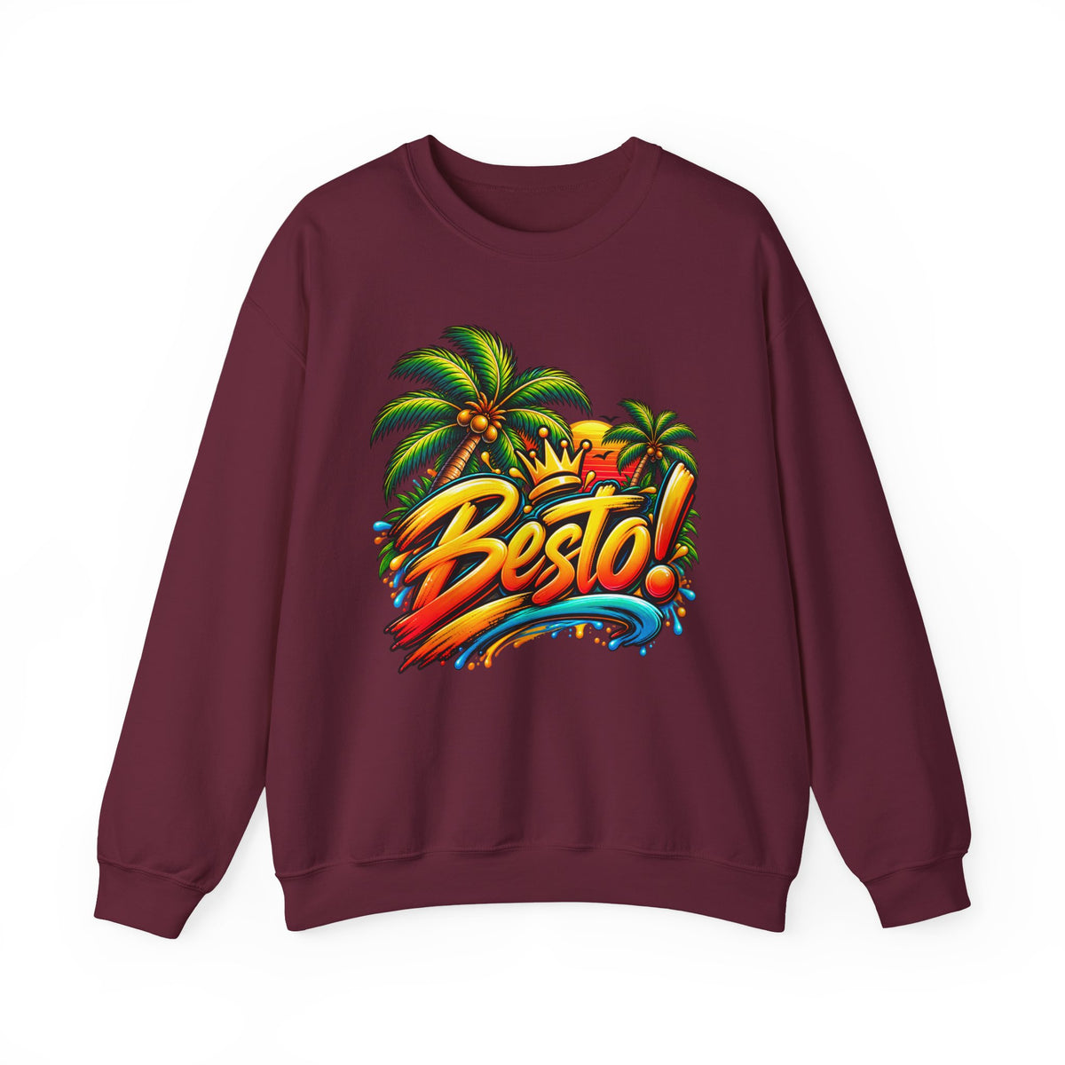 Besto! Goa-Inspired Crewneck Sweatshirt