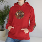 Bohemian Folk Art Drum Hoodie