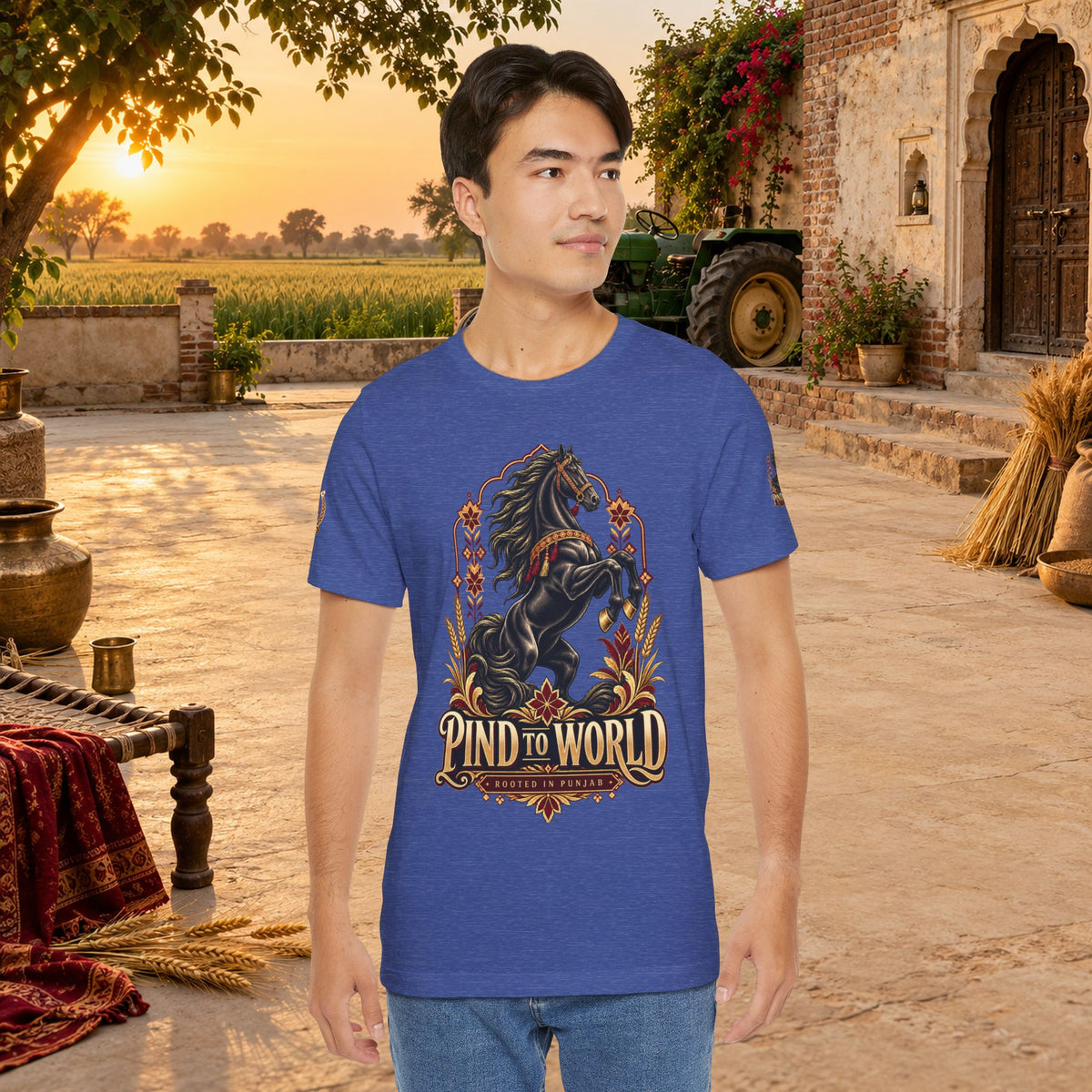 Pind to World Horse Graphic Tee
