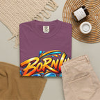 Born in Goa Graphic Tee | Garment-Dyed Cotton T-Shirt