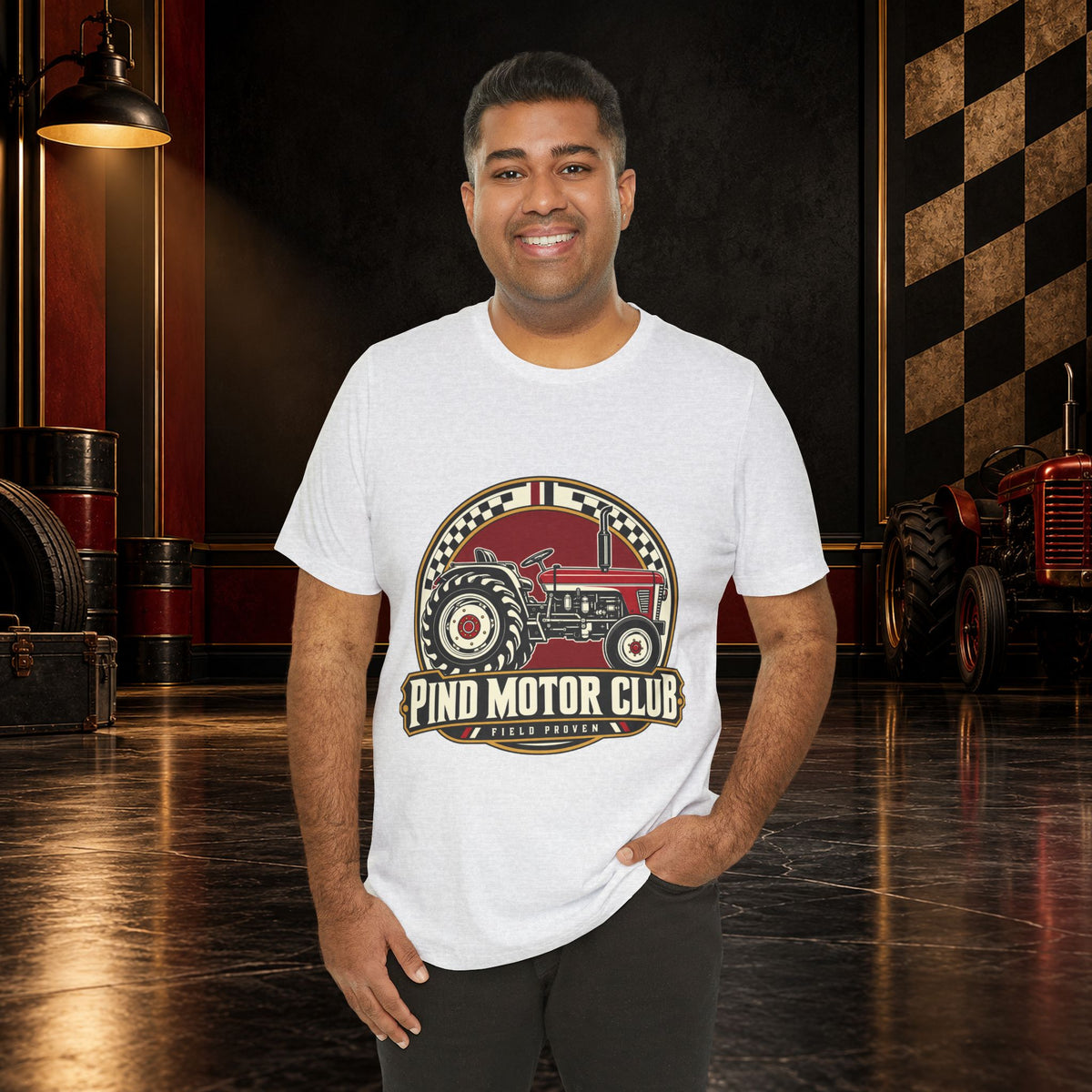 PIND Motor Club Vintage Car Graphic Tee