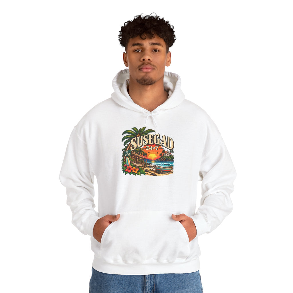 Susegad 24x7 Tropical Sunset Hoodie