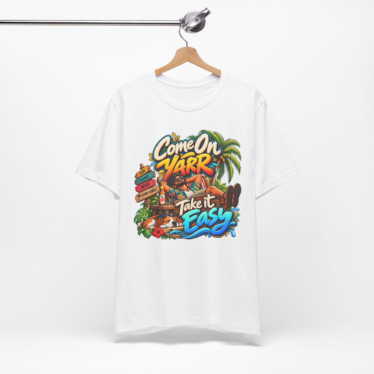 COME ON YARR / TAKE IT EASY Jersey T-Shirt