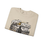 Pind to Pardes Punjabi Diaspora Crewneck Sweatshirt | Travel Art