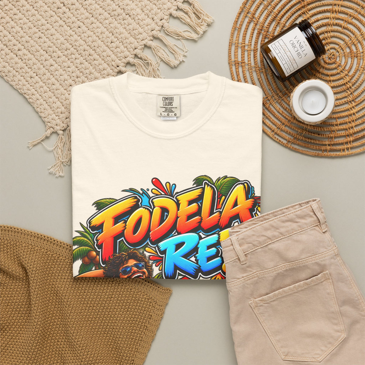 Fodela Re? | Goan Heritage Garment-Dyed T-Shirt