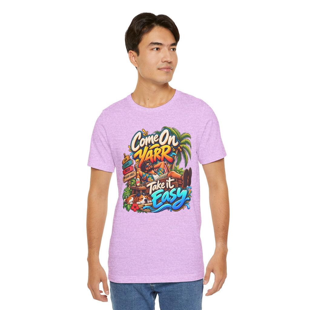 COME ON YARR / TAKE IT EASY Jersey T-Shirt