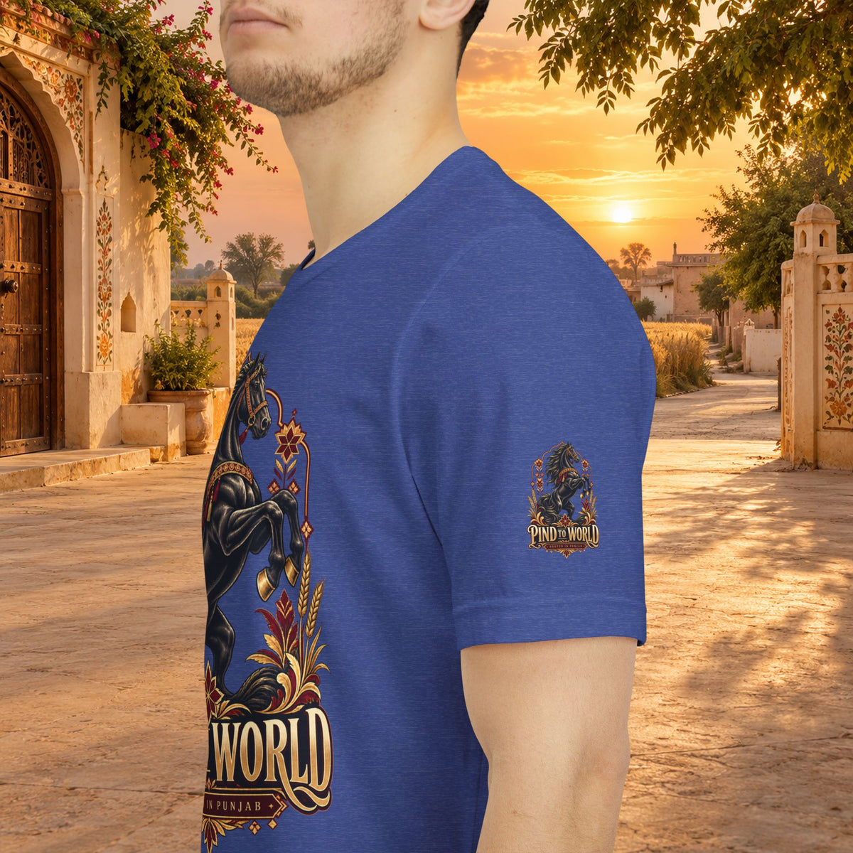 Pind to World Horse Graphic Tee