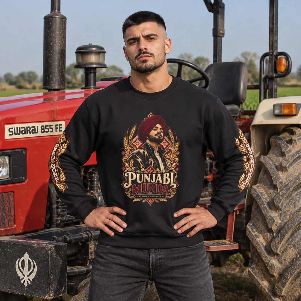 Main product photo of Punjabi Munde Graphic Sweatshirt
