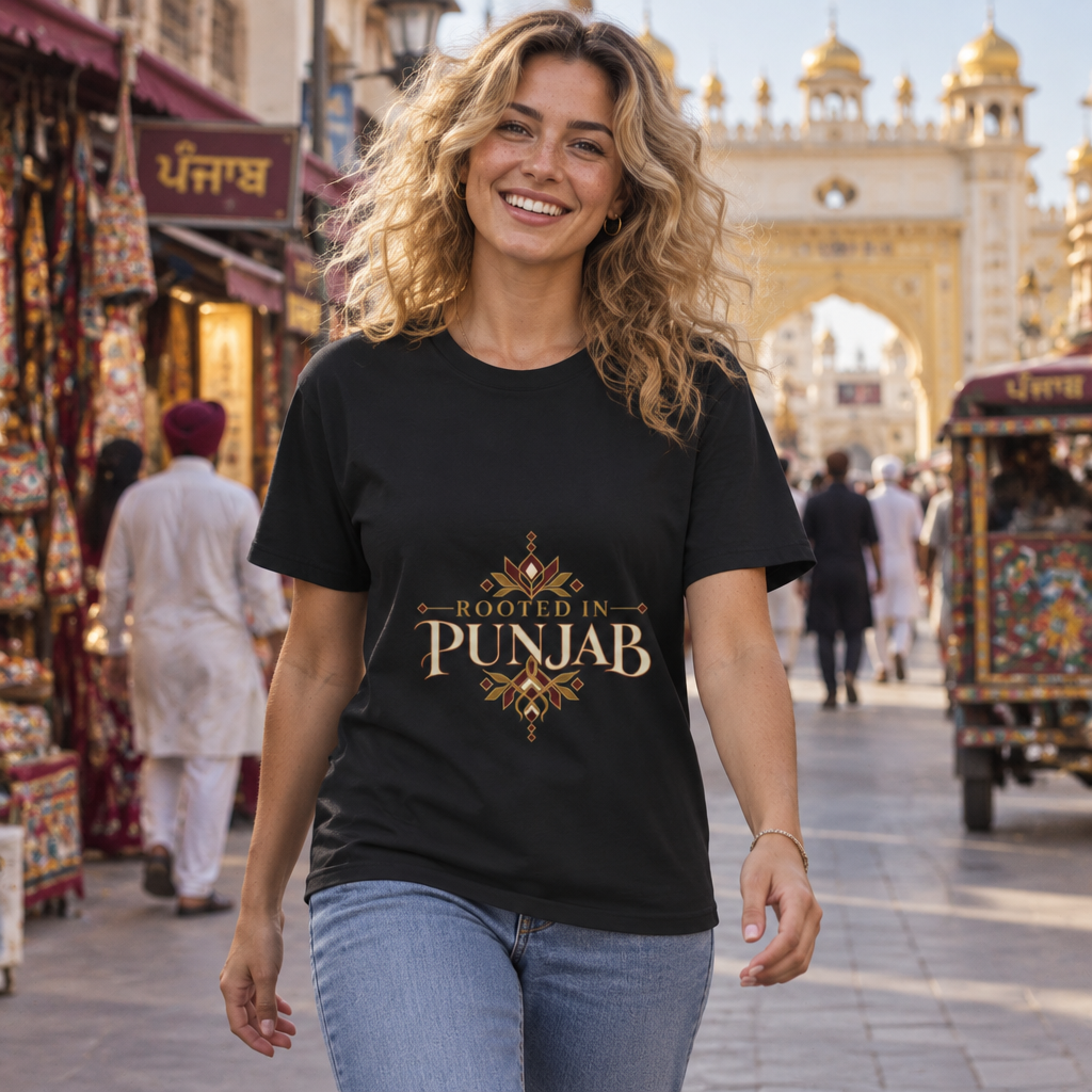 Rooted in Punjab The Root Heritage T-Shirt