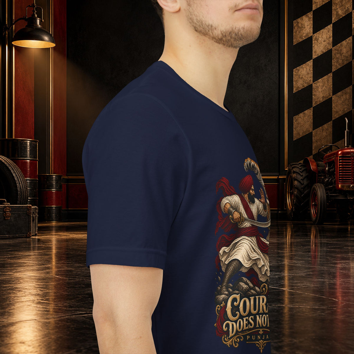 Nidar Viking Tiger Graphic T-Shirt