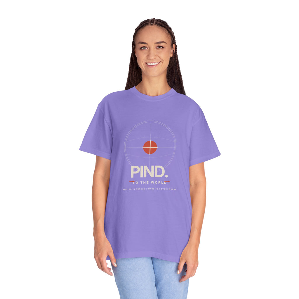 PIND. Punjabi Heritage Graphic T-Shirt | Garment-Dyed Tee