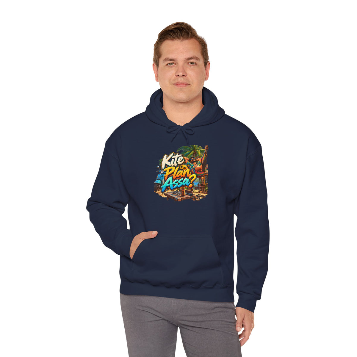 Kite Plan Assa? | Goan Heritage Heavy Blend Hoodie — Hammock Edition