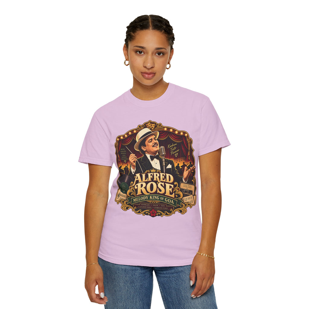 Alfred Rose Vintage Goan Music Graphic T-Shirt